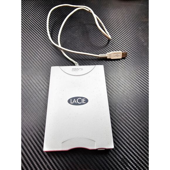 LaCie Pocket USB FDD 706018 MYFLOPPY3 External Floppy Disk Drive - Picture 1 of 4